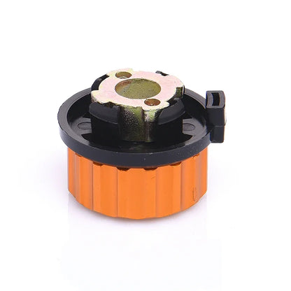 Gas Cartridge Adapter Split Type Camping Stove Converter Auto-Off Valve