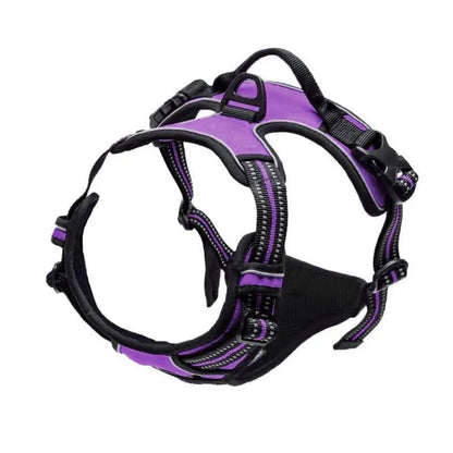 No Pull Dog Harness Front Clip Reflective Heavy Duty Large Dogs Control Handle