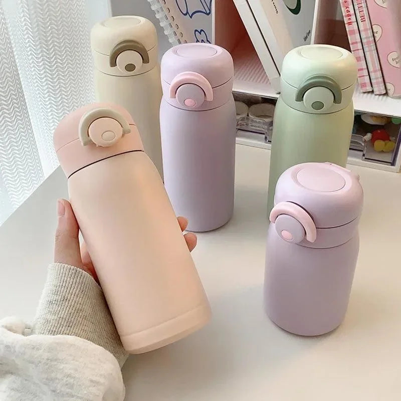 Mini Thermos Cup 220ml 350ml Stainless Steel Vacuum Insulated Flask Mug