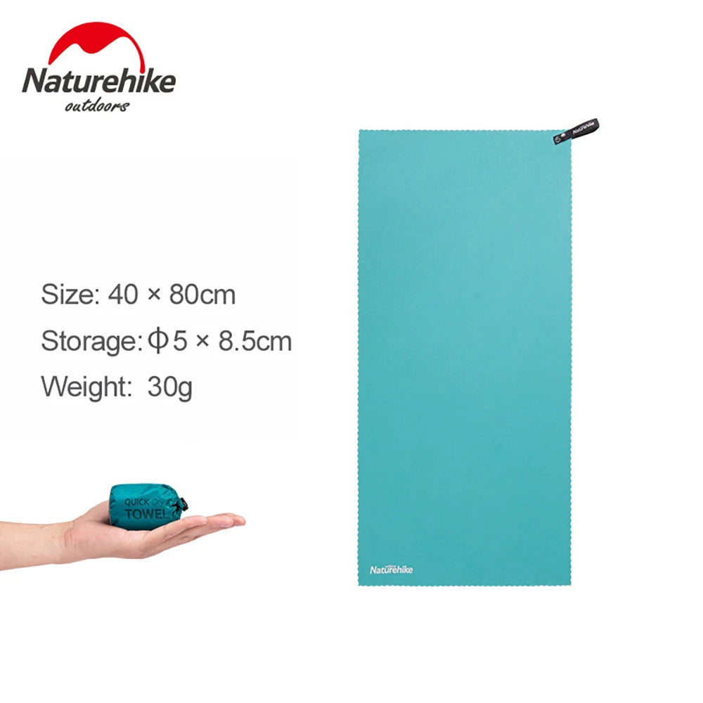 Quick Dry Microfibre Towel 40x80cm & 80x128cm Camping Beach Gym Travel