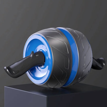 Ab Roller Wheel with Knee Pad Spring Rebound Core Strength Trainer