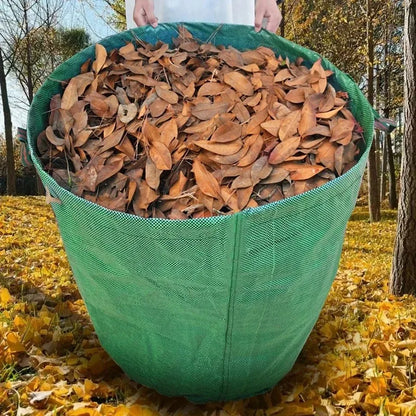 Garden Waste Bags Heavy Duty 4 Handles Reusable Polypropylene Woven