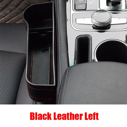 Car Seat Gap Filler Organiser Storage Box Leather PU Pocket Holder AU