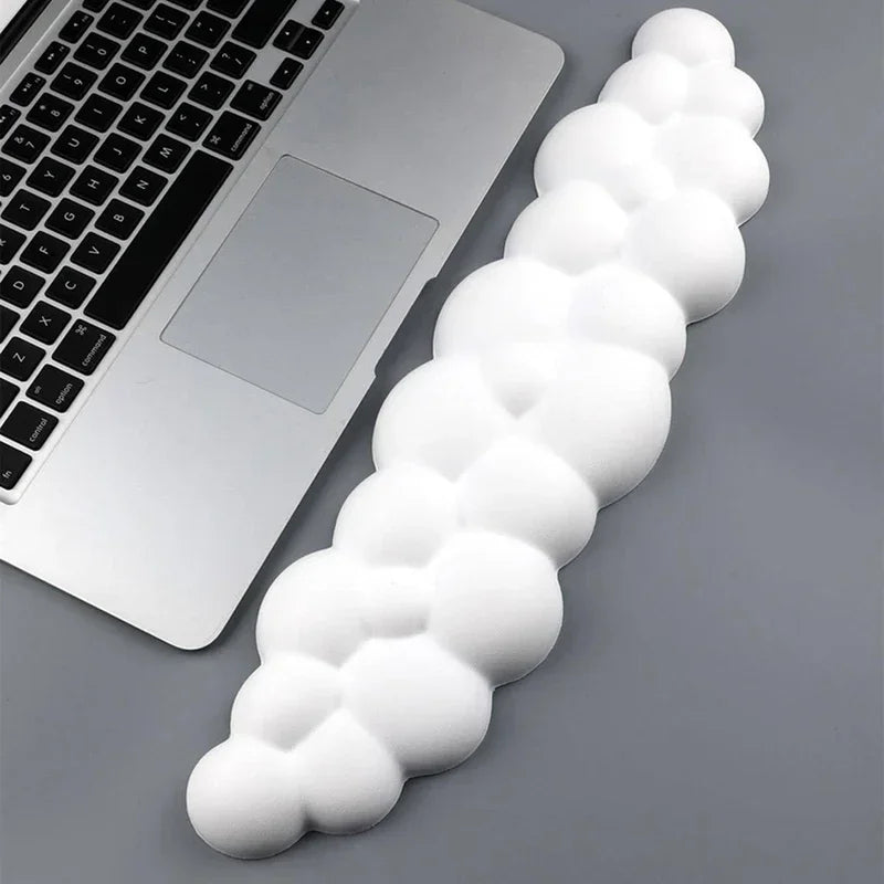Ergonomic Wrist Rest Mouse Pad Cloud Shape Keyboard Support Office Gaming