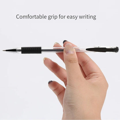Gel Pen Set 35pcs 0.5mm Fine Tip Black Blue Red Ink Kawaii Stationery