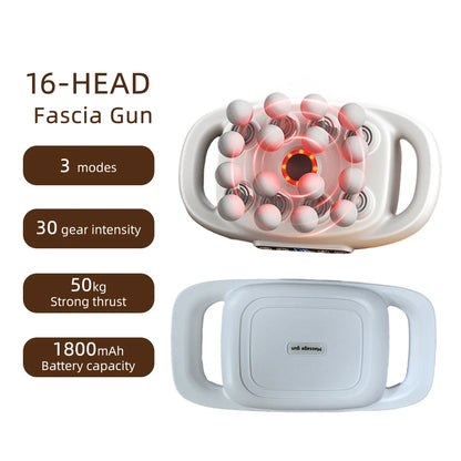 Massage Gun 16 Heads Deep Tissue Percussion Massager Muscle Recovery