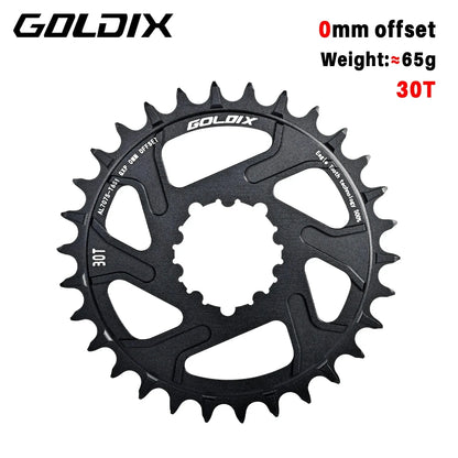 MTB Road Bike Chainring Narrow Wide 0/3/6mm Offset 8-12 Speed 7075 Alloy