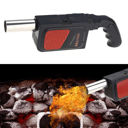 Electric BBQ Fan Air Blower Portable Handheld Camping Grill Fire Starter