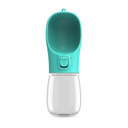 Portable Dog Water Bottle Leakproof Pet Travel Drinking Bowl 300-550ML