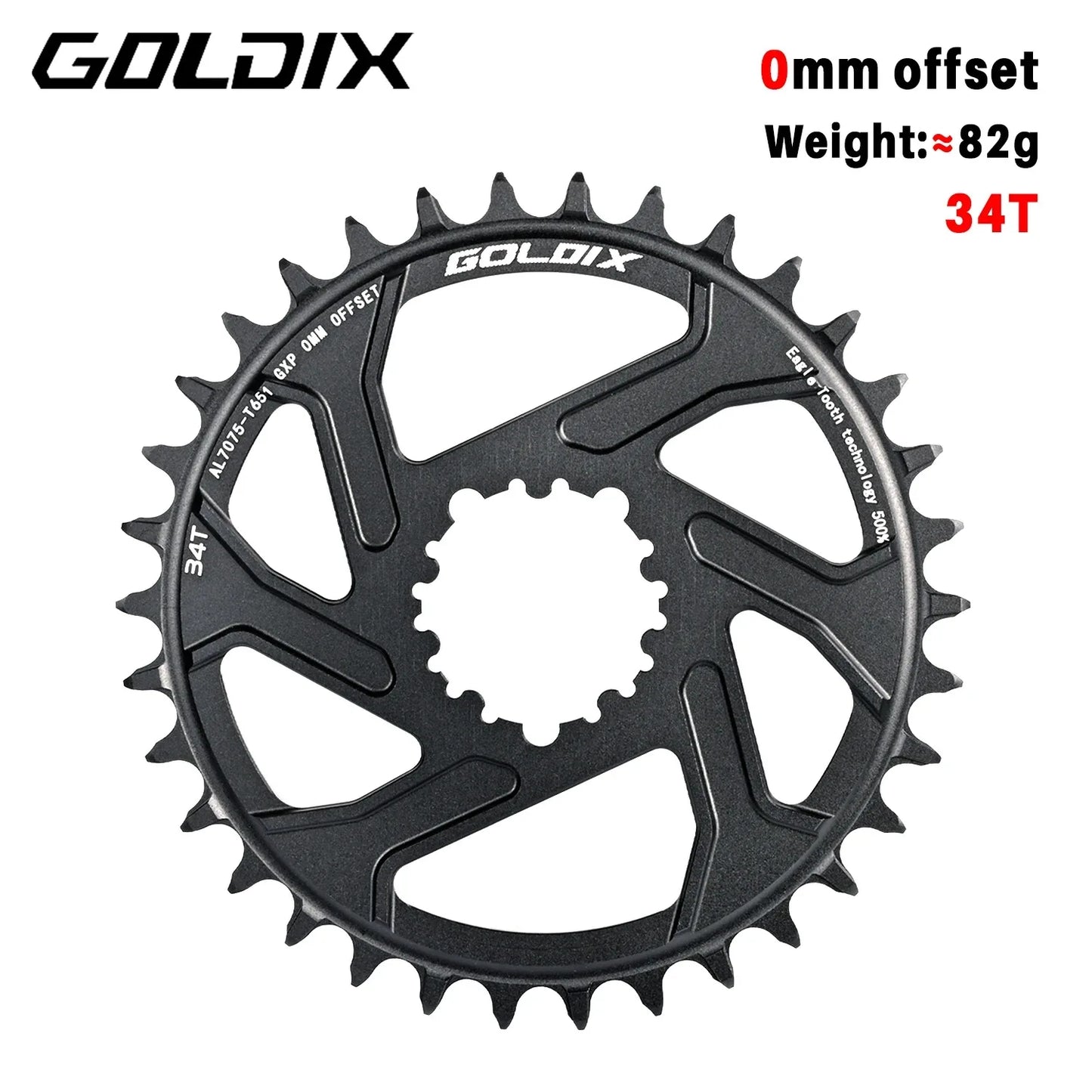 MTB Road Bike Chainring Narrow Wide 8-12 Speed 3 Bolt 7075 Alloy