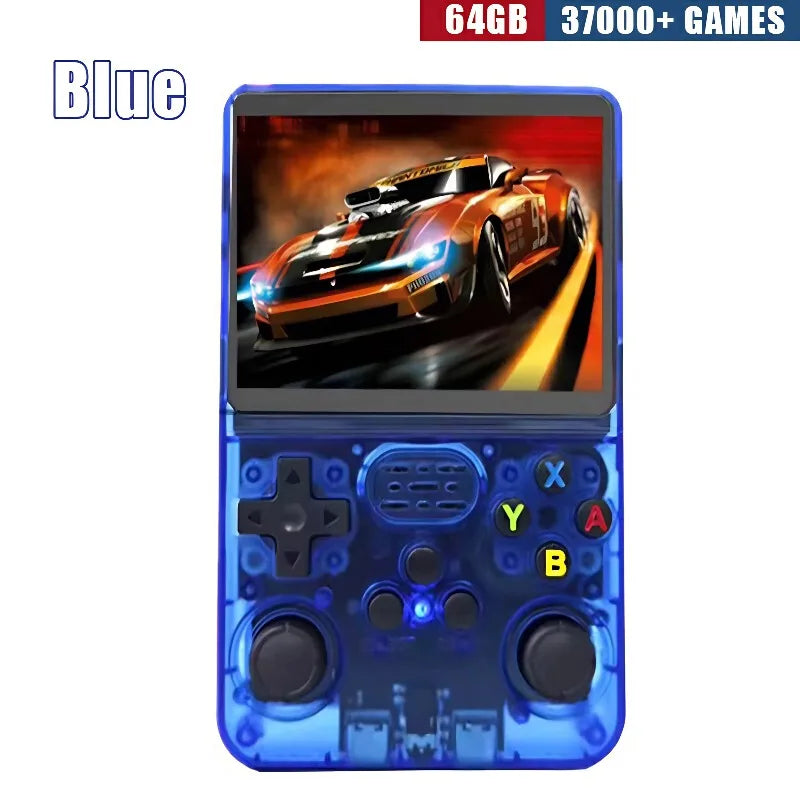 Retro Handheld Game Console 3.5" IPS Screen 64GB Portable Gaming Device