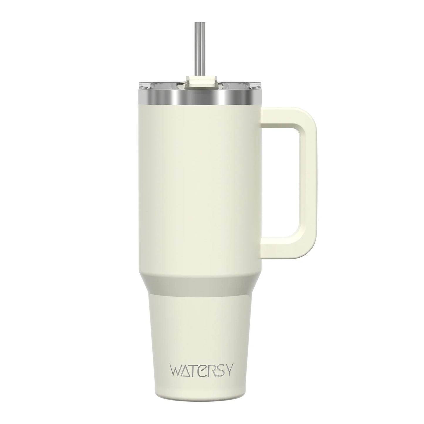Insulated Tumbler with Handle & Straw 20oz 30oz 40oz Stainless Steel