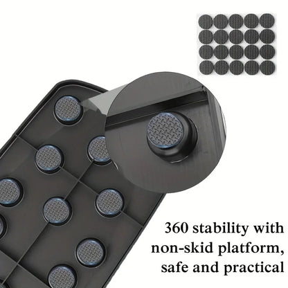 Push-Up Board Set Colour-Coded Foldable Fitness Training System AU