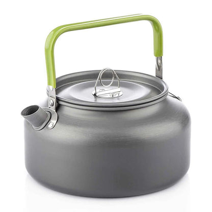 Camping Kettle 1.1L Aluminium Outdoor Water Pot Coffee Tea Hiking Picnic