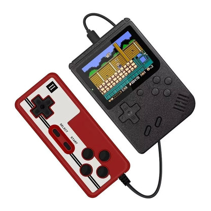 Retro Handheld Game Console 500 Built-In Games 2.4" Screen Rechargeable