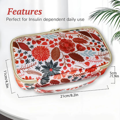 Insulin Cooler Bag Portable Travel Case Lightweight Insulated Camping Outdoor