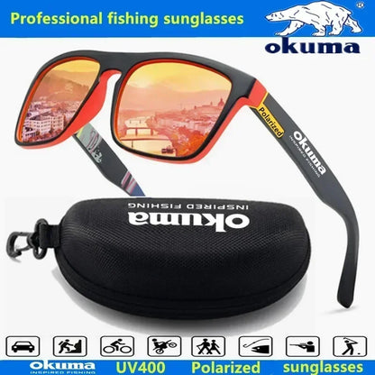 Polarised Sunglasses UV400 Protection Lightweight Unisex Eyewear for Fishing Driving Cycling