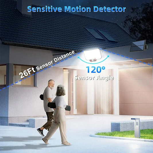 234 LED Solar Security Light Outdoor Motion Sensor 3 Modes Waterproof Garden