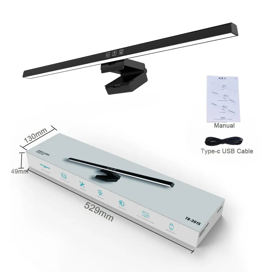 Monitor Light Bar 50cm Screen Lamp USB Desk Light Stepless Dimming