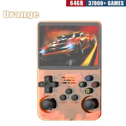 Retro Handheld Game Console 3.5" IPS Screen 64GB Portable Gaming Device