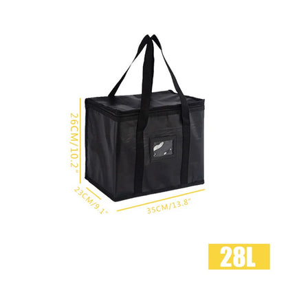 Insulated Food Delivery Bag 16L-62L Thermal Cooler Pizza Camping Picnic AU