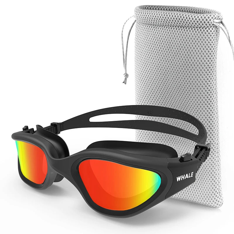 Polarised Swimming Goggles Adult Anti-Fog UV Protection Adjustable