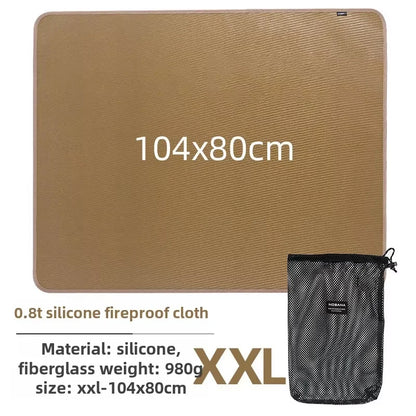 Picnic Blanket Waterproof 210x210cm with Pegs Camping Mat Outdoor