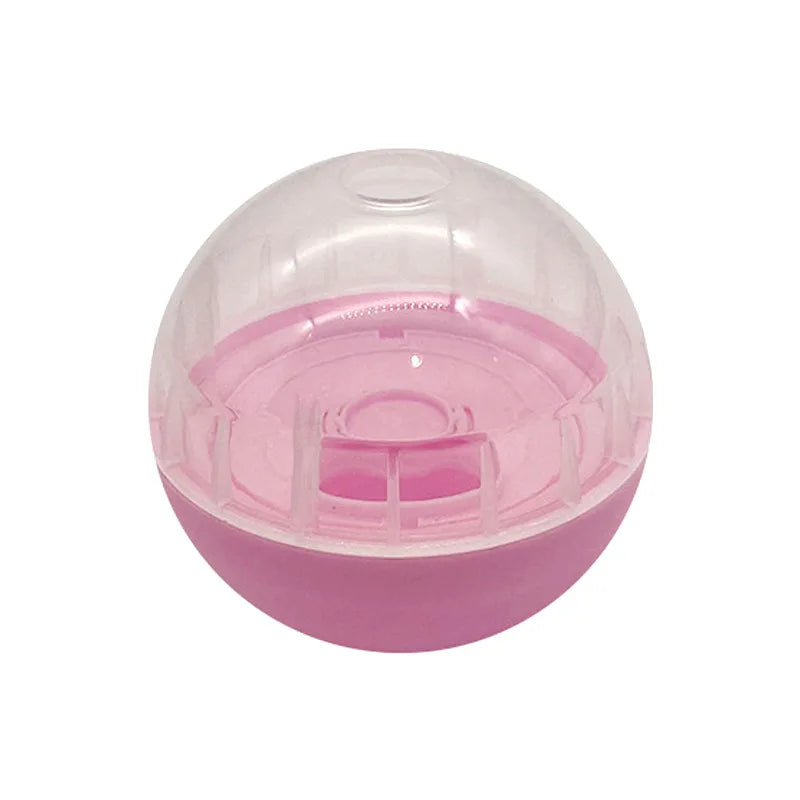 Interactive Dog Treat Ball Dispenser Toy 8.5cm PP Slow Feeder for Mental Stimulation