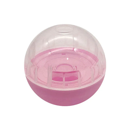 Interactive Dog Treat Ball Dispenser Toy 8.5cm PP Slow Feeder for Mental Stimulation