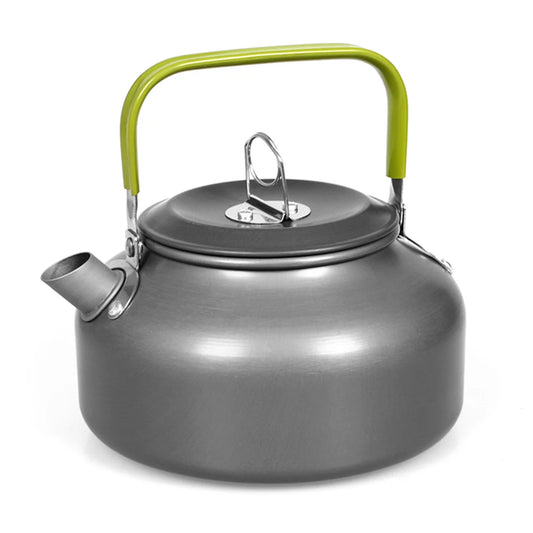 Camping Kettle 1.1L Aluminium Outdoor Water Pot Coffee Tea Hiking Picnic
