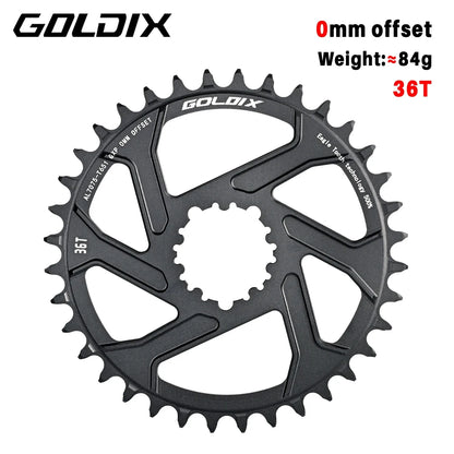 MTB Road Bike Chainring Narrow Wide 0/3/6mm Offset 8-12 Speed 7075 Alloy