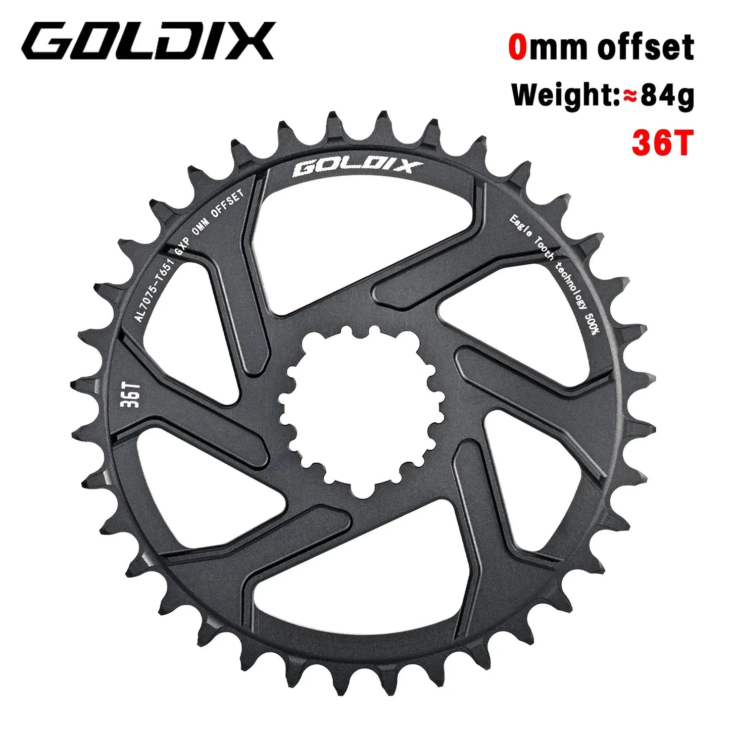 MTB Road Bike Chainring Narrow Wide 0/3/6mm Offset 8-12 Speed 7075 Alloy