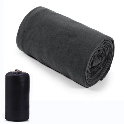Fleece Sleeping Bag Liner Lightweight Portable 180cm Camping Travel Sheet
