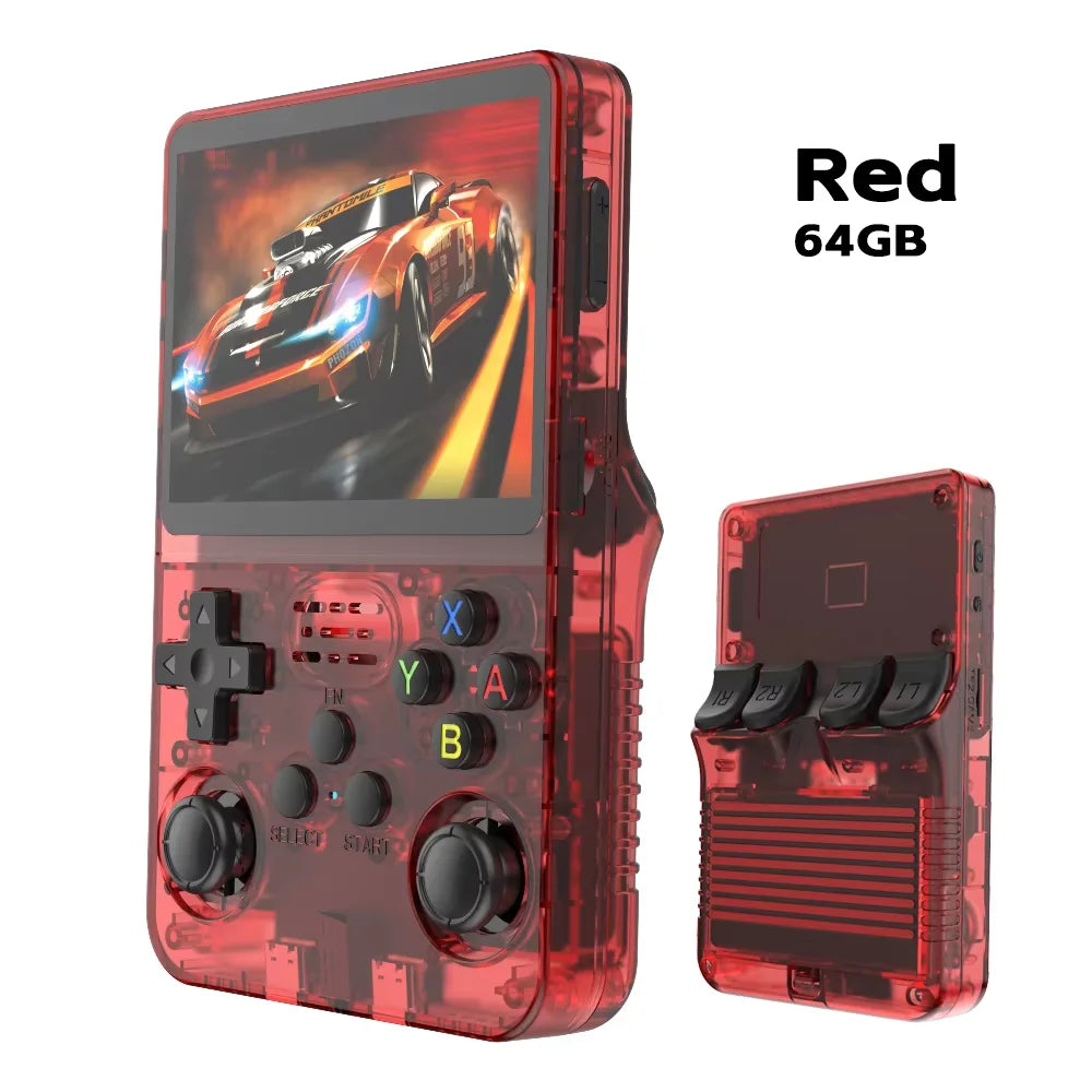 Retro Handheld Game Console 3.5" IPS Screen 15000+ Games 128GB Linux