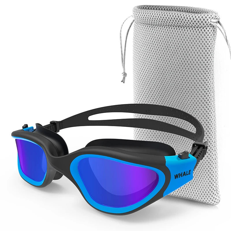Polarised Swimming Goggles Adult Anti-Fog UV Protection Adjustable