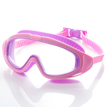 Swimming Goggles Adult Anti-Fog UV Protection Wide View Pool Goggles