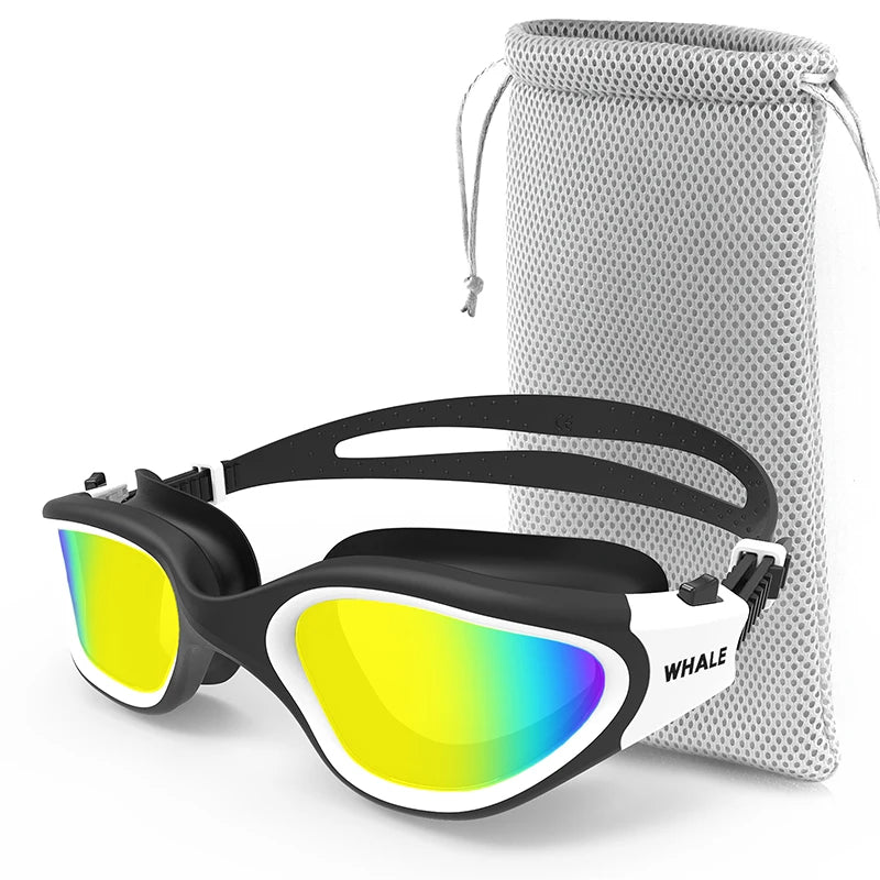 Polarised Swimming Goggles Adult Anti-Fog UV Protection Adjustable