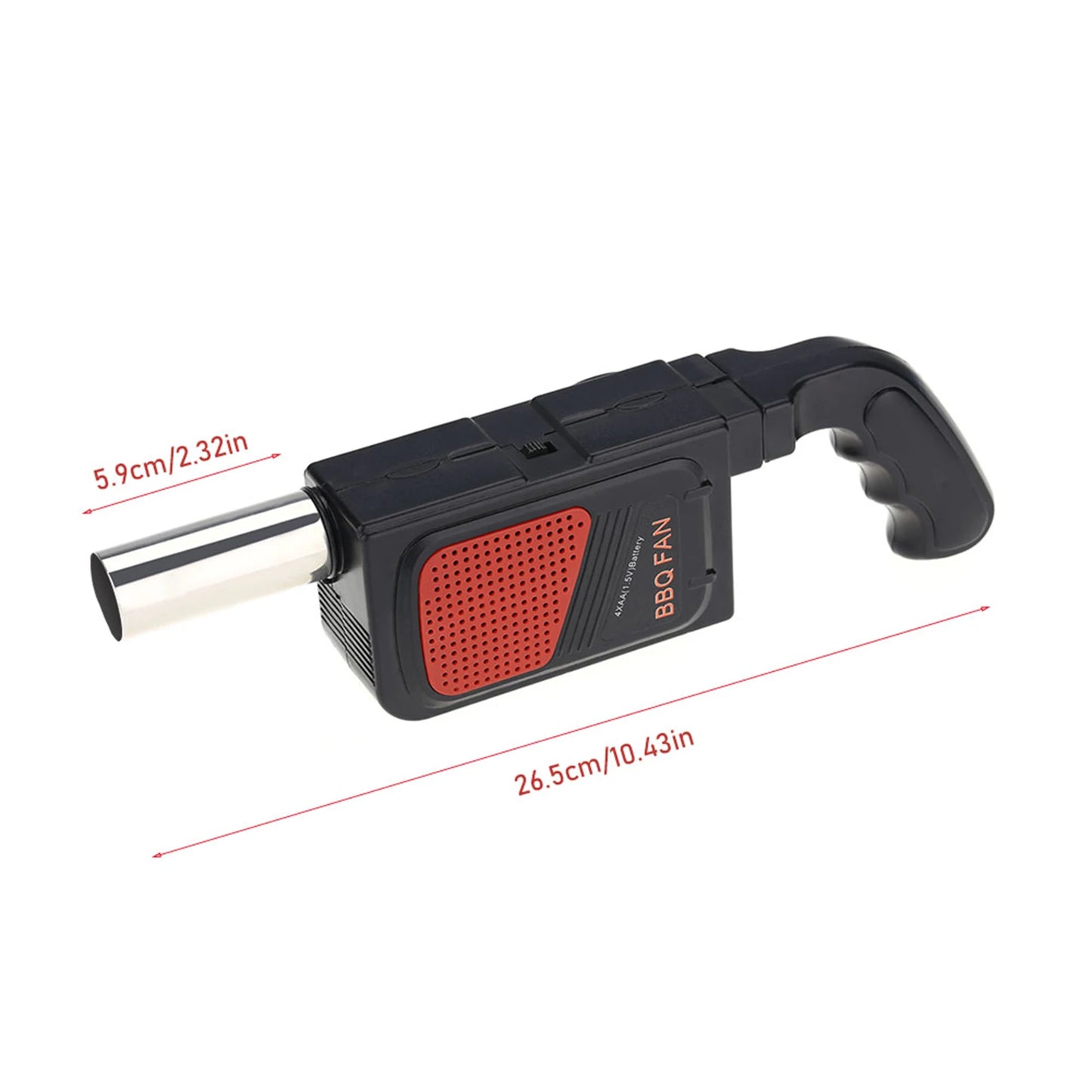 Electric BBQ Fan Air Blower Portable Handheld Camping Grill Fire Starter