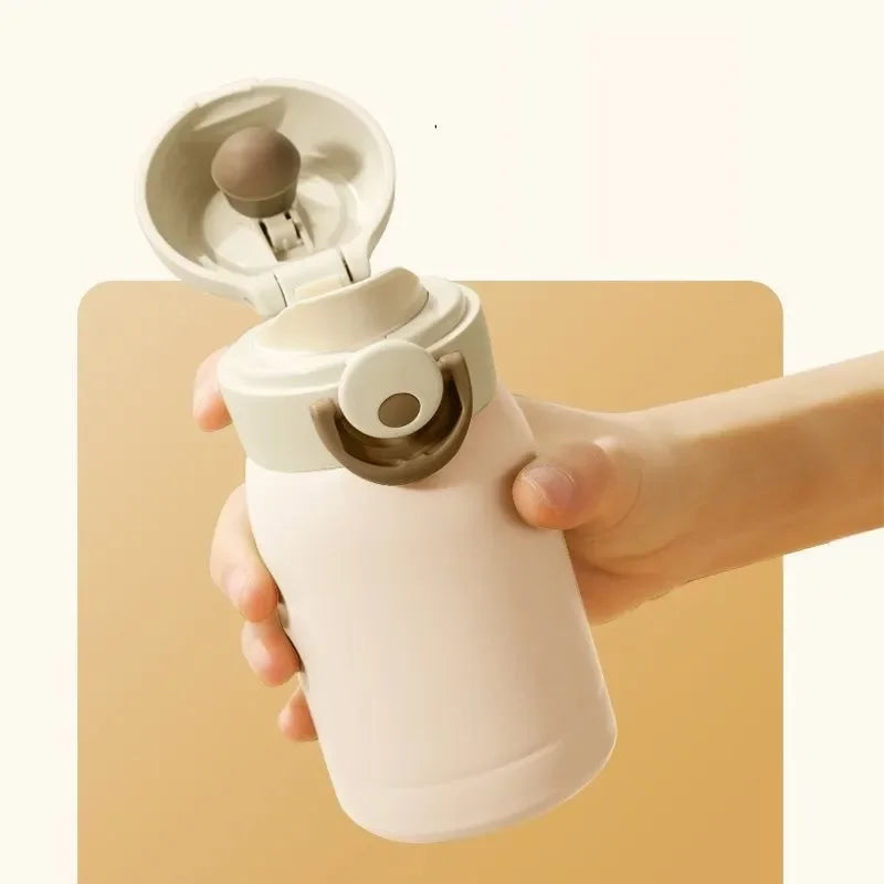 Mini Thermos Cup 220ml 350ml Stainless Steel Vacuum Insulated Flask Mug