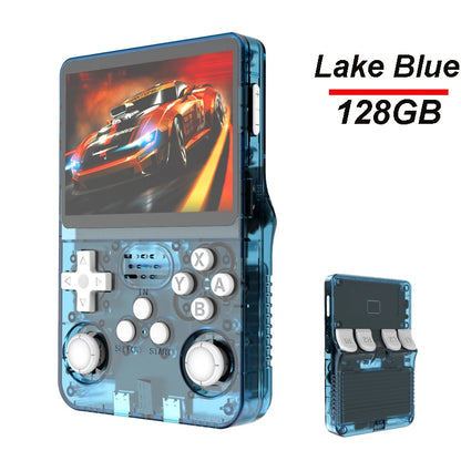 Retro Handheld Game Console 3.5" IPS Screen 15000+ Games 128GB Linux
