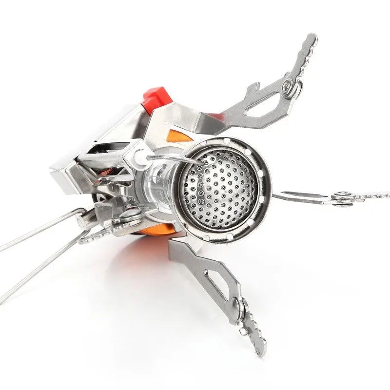Portable Camping Gas Stove Foldable Lightweight Alloy Outdoor Cooker