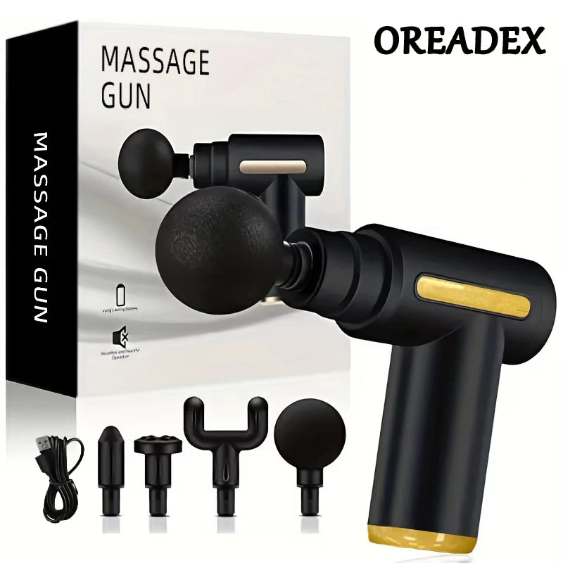 Mini Massage Gun Deep Tissue Percussion Massager Handheld Muscle Relief