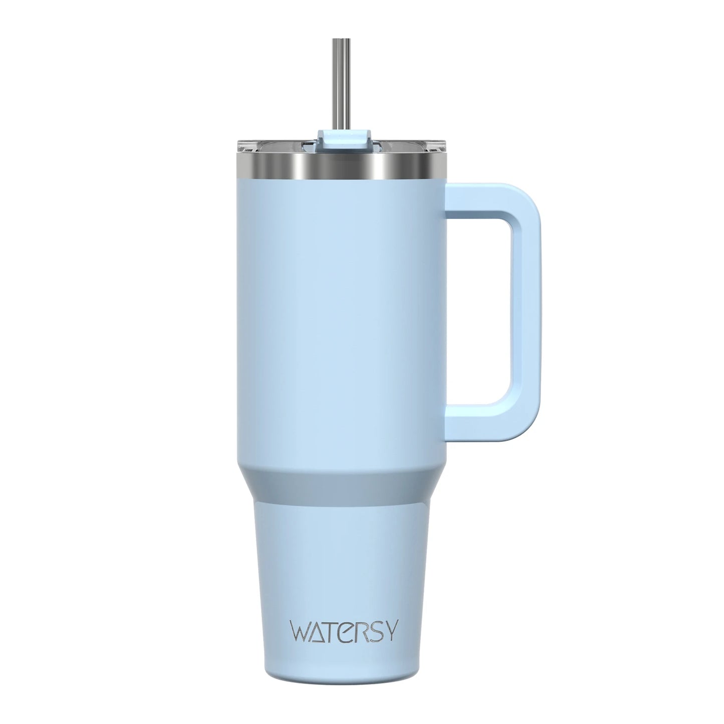Insulated Tumbler with Handle & Straw 20oz 30oz 40oz Stainless Steel