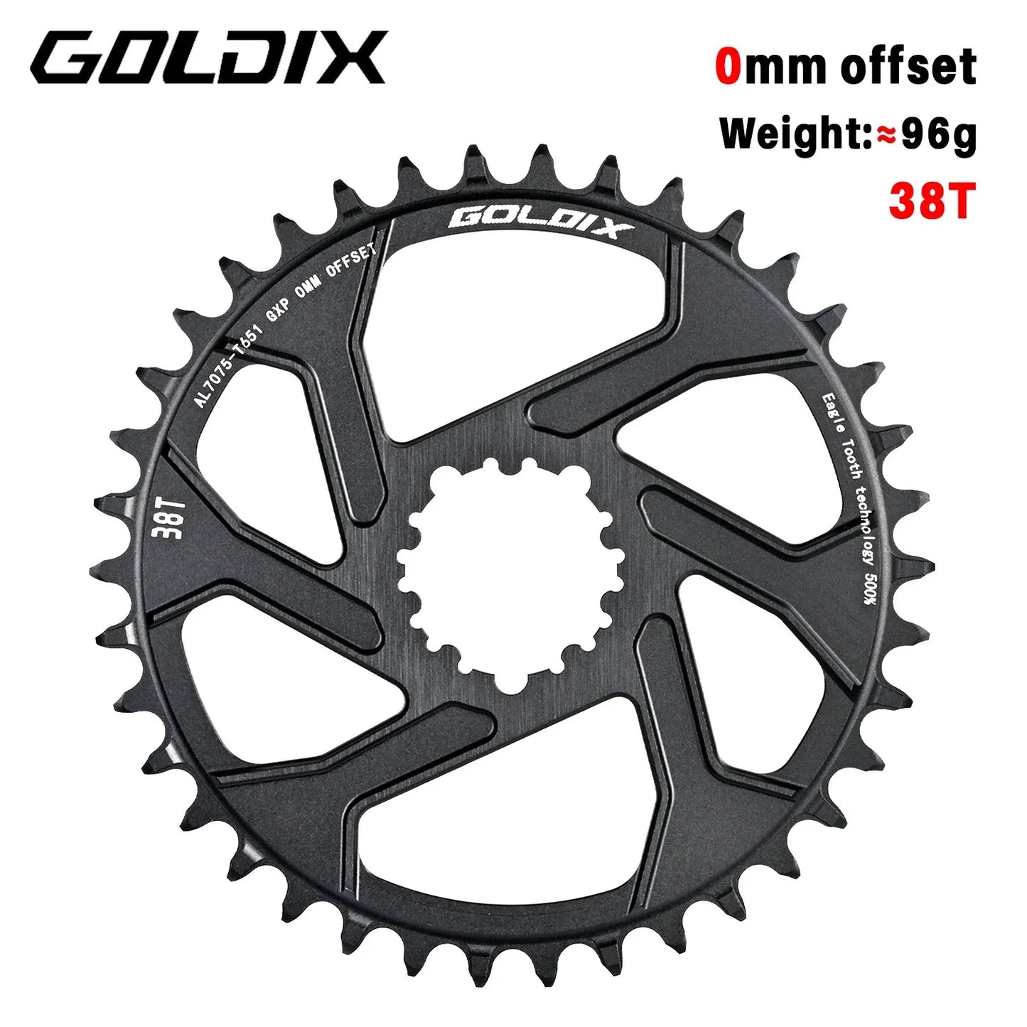 MTB Road Bike Chainring Narrow Wide 0/3/6mm Offset 8-12 Speed 7075 Alloy