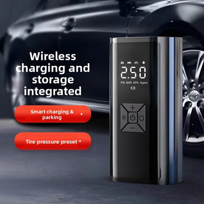 Portable Air Compressor 150PSI Wireless Tyre Inflator LED Display Car Bike