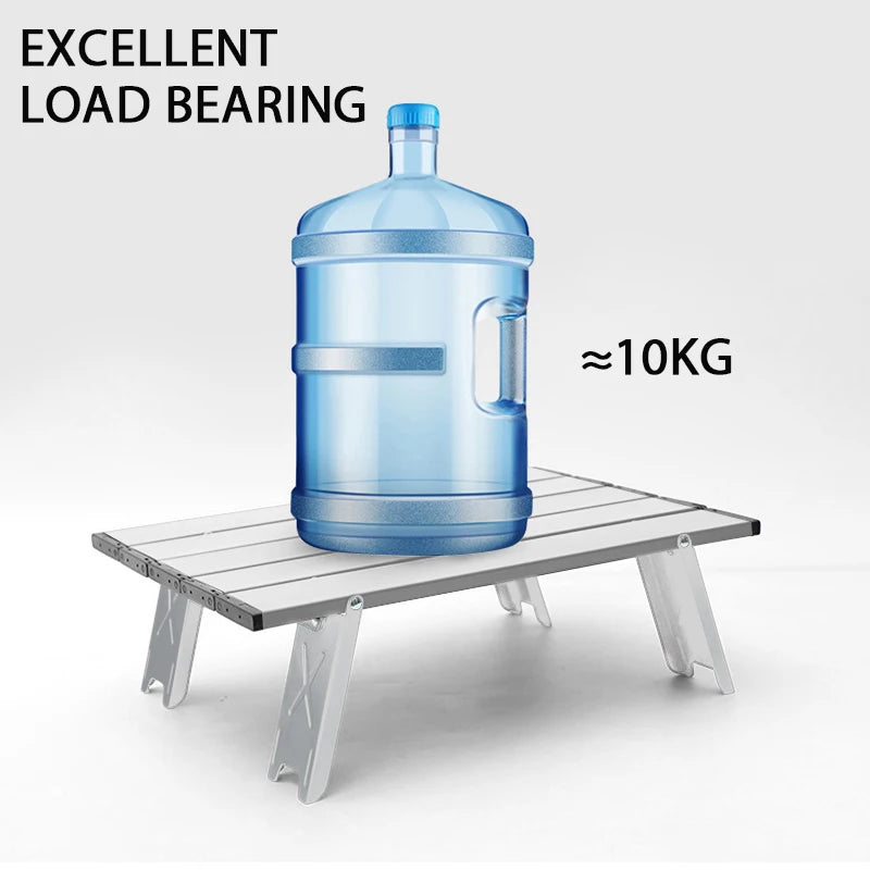 Portable Camping Table Aluminium Folding Roll-Up Picnic BBQ Outdoor Table