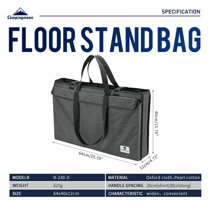 Portable Folding Mesh Table Storage Bag 64x40cm Camping Picnic BBQ Tote
