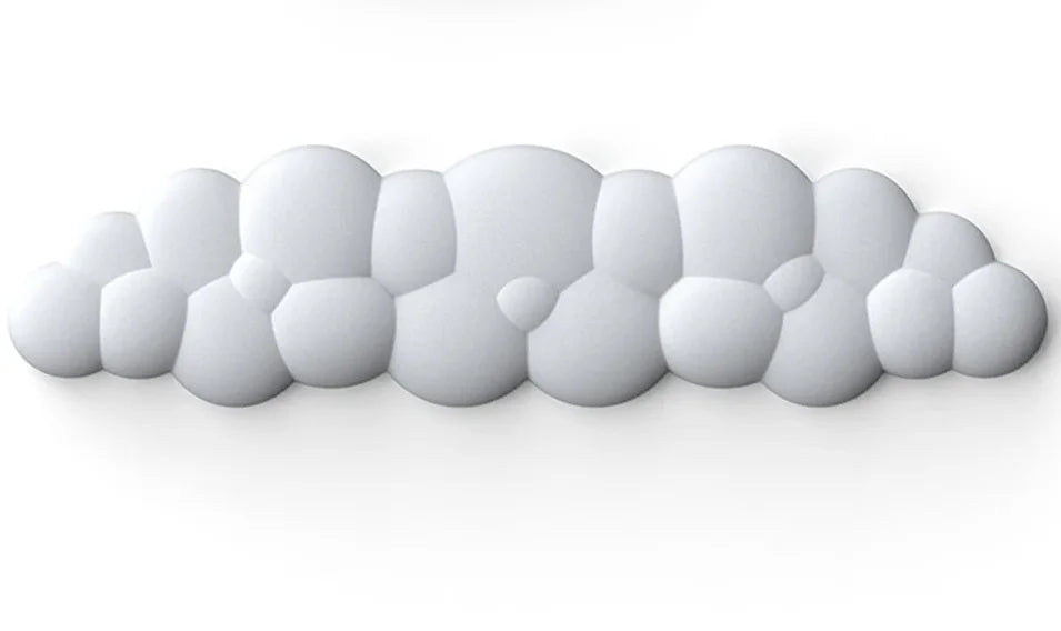 Ergonomic Wrist Rest Mouse Pad Cloud Shape Keyboard Support Office Gaming