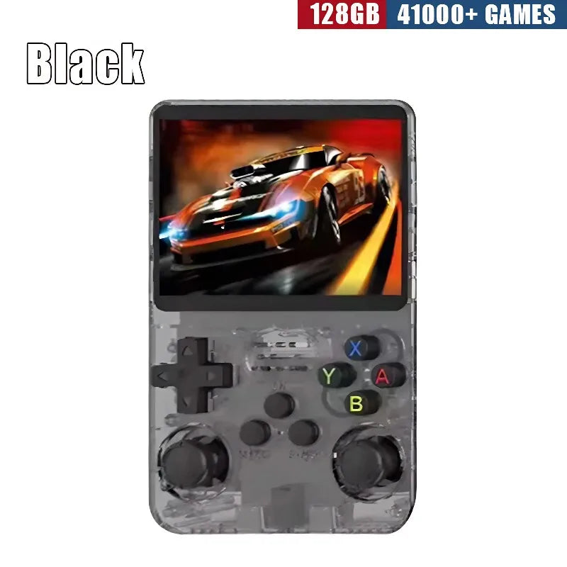 Retro Handheld Game Console 3.5" IPS Screen 64GB Portable Gaming Device