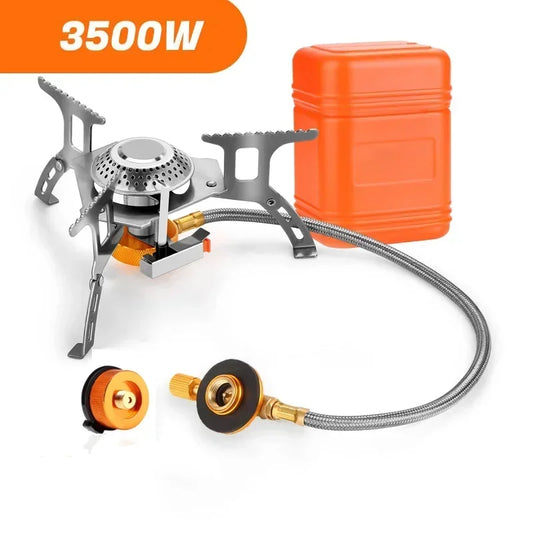 Portable Camping Gas Stove 3500W Folding Burner Outdoor Hiking Cooker AU